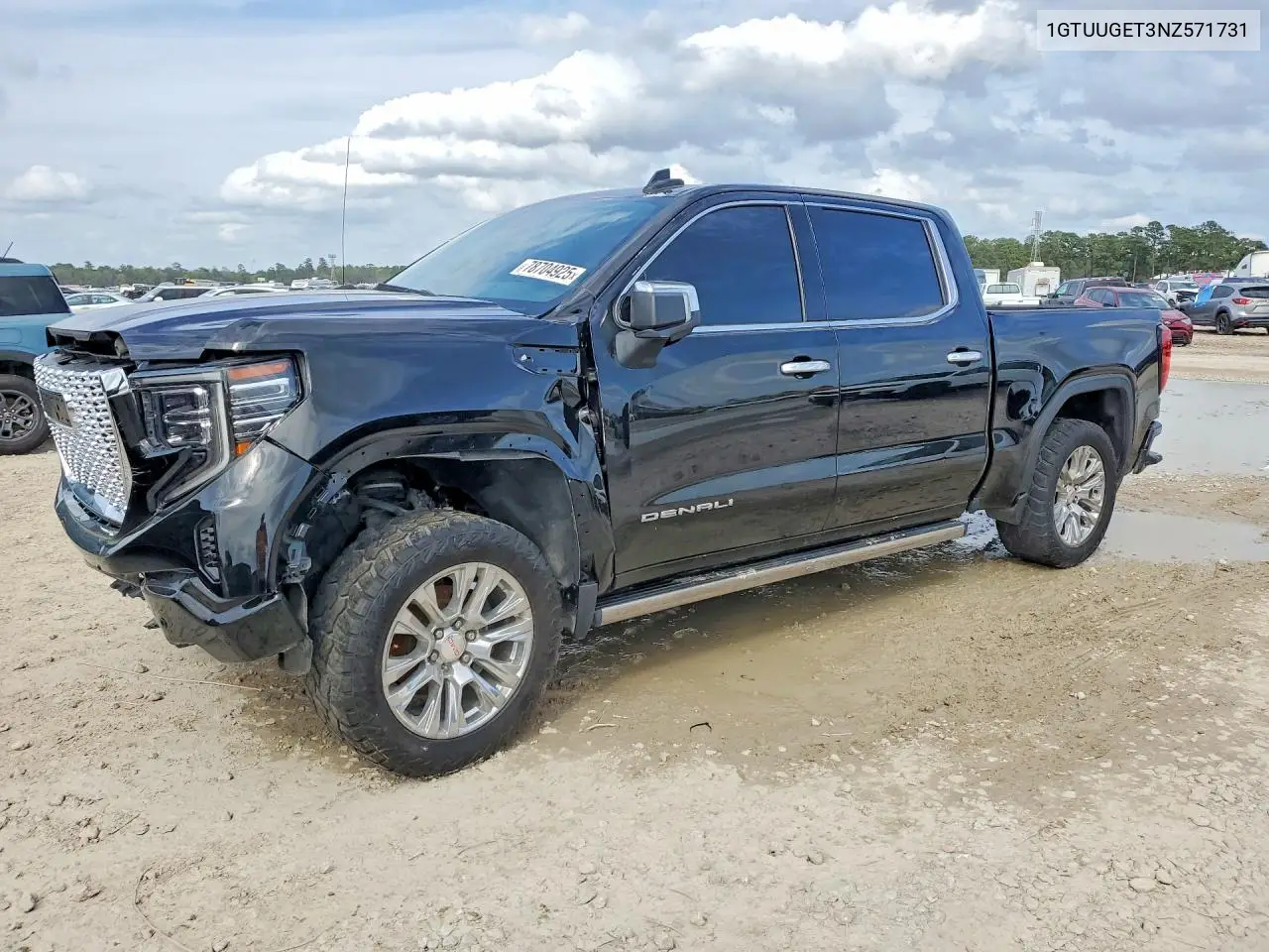 1GTUUGET3NZ571731 2022 GMC Sierra K1500 Denali