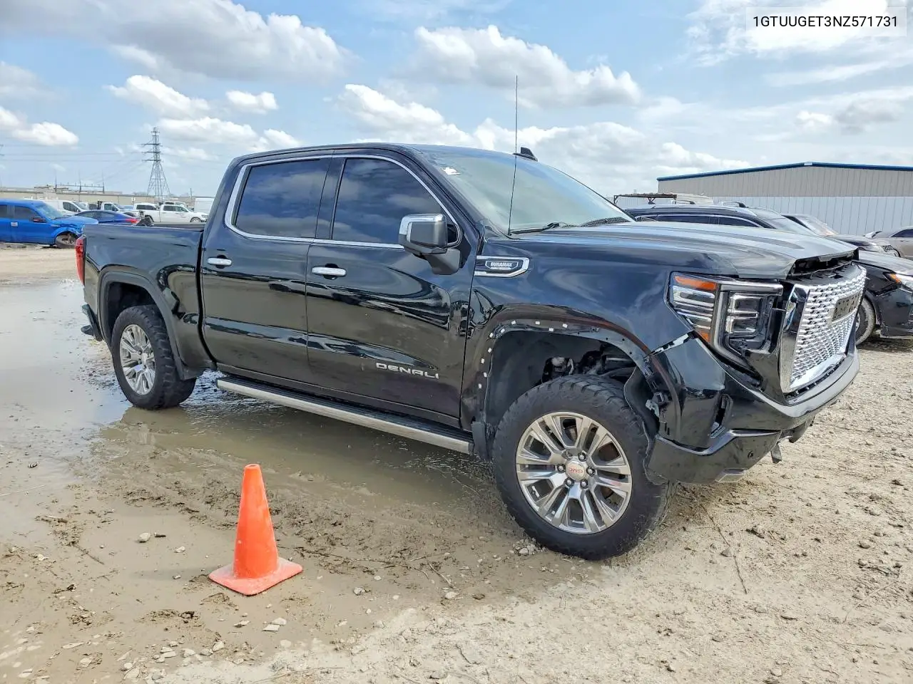 1GTUUGET3NZ571731 2022 GMC Sierra K1500 Denali