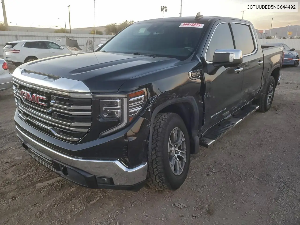 3GTUUDED5NG644492 2022 GMC Sierra K1500 Slt