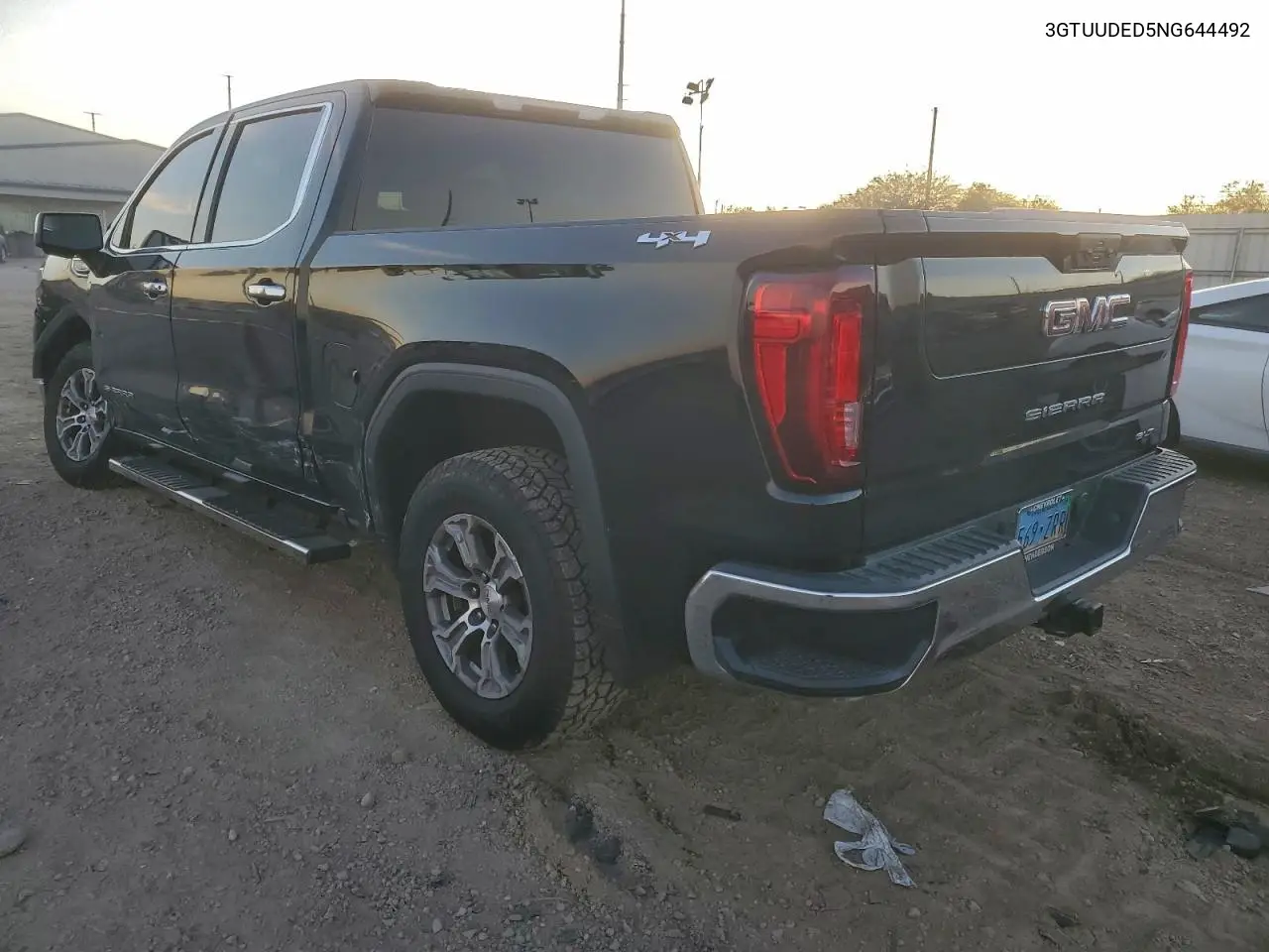 3GTUUDED5NG644492 2022 GMC Sierra K1500 Slt