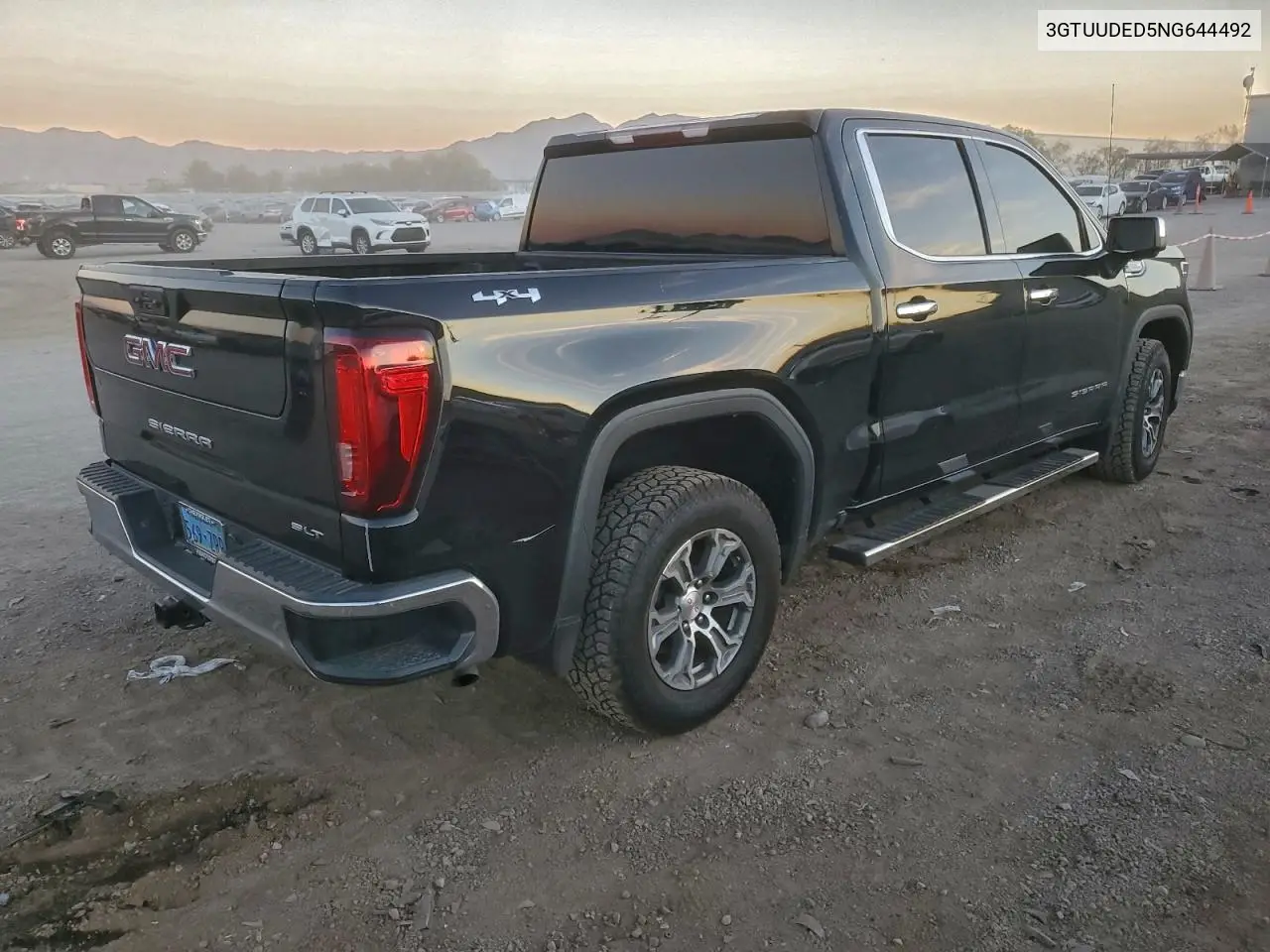 3GTUUDED5NG644492 2022 GMC Sierra K1500 Slt