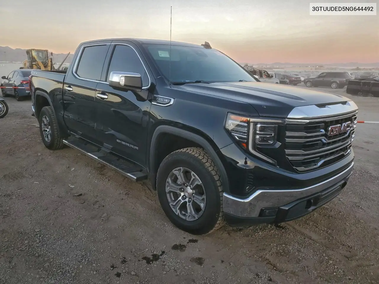 3GTUUDED5NG644492 2022 GMC Sierra K1500 Slt