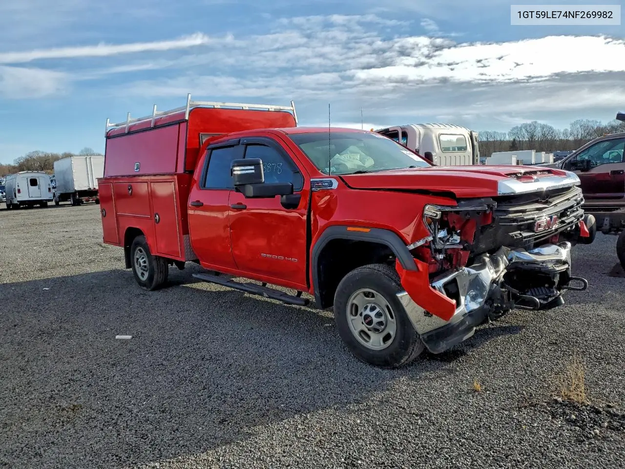 1GT59LE74NF269982 2022 GMC Sierra K2500 Heavy Duty