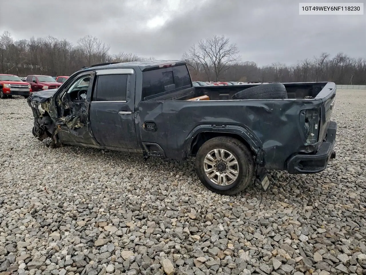 1GT49WEY6NF118230 2022 GMC Sierra K3500 Denali