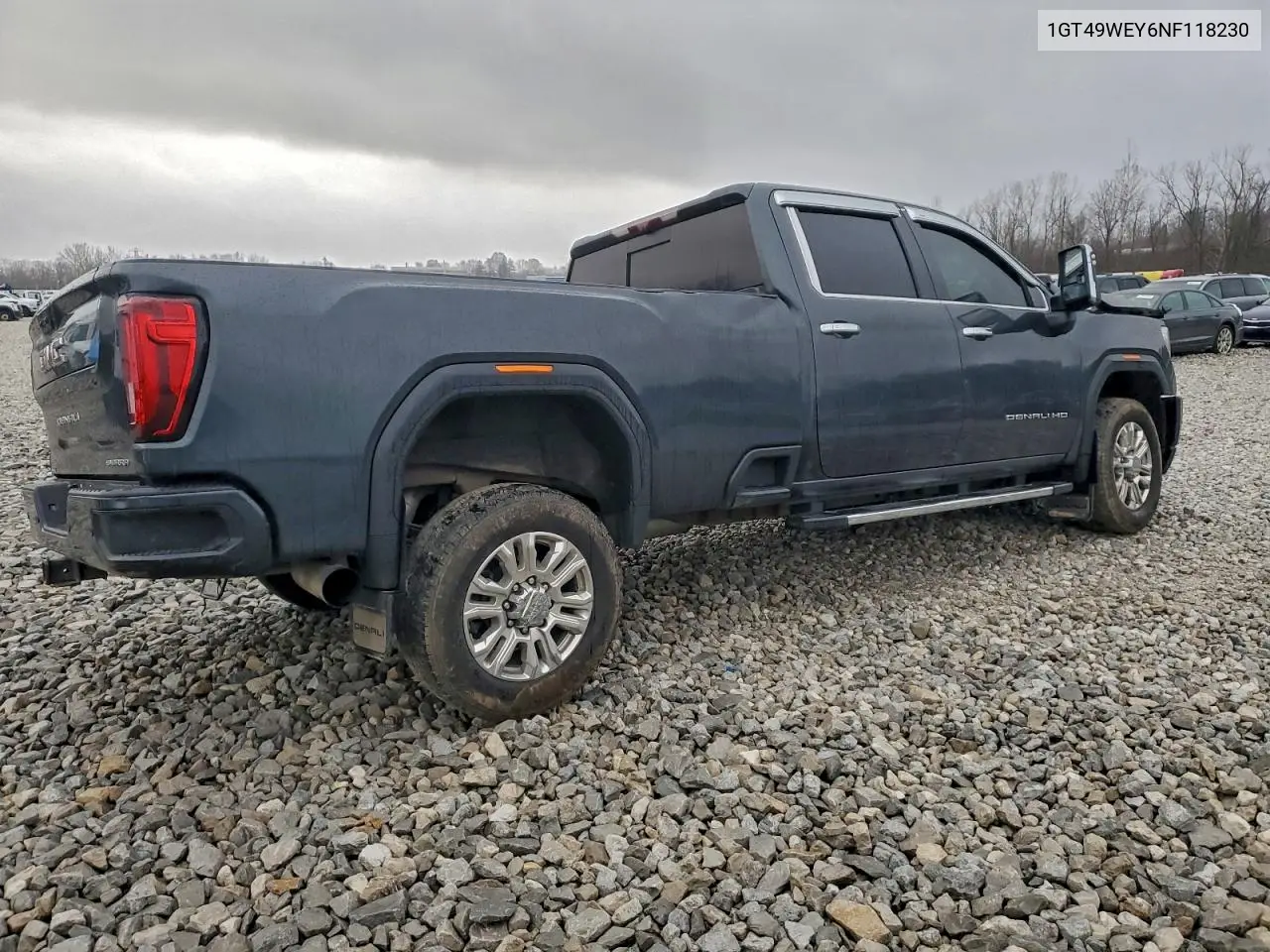 1GT49WEY6NF118230 2022 GMC Sierra K3500 Denali