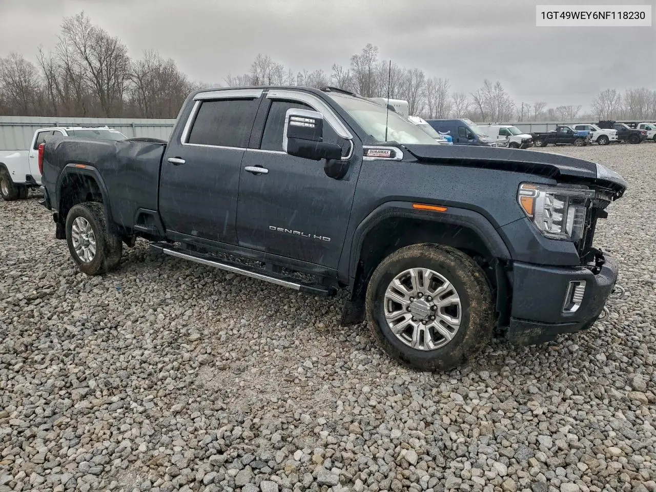 1GT49WEY6NF118230 2022 GMC Sierra K3500 Denali