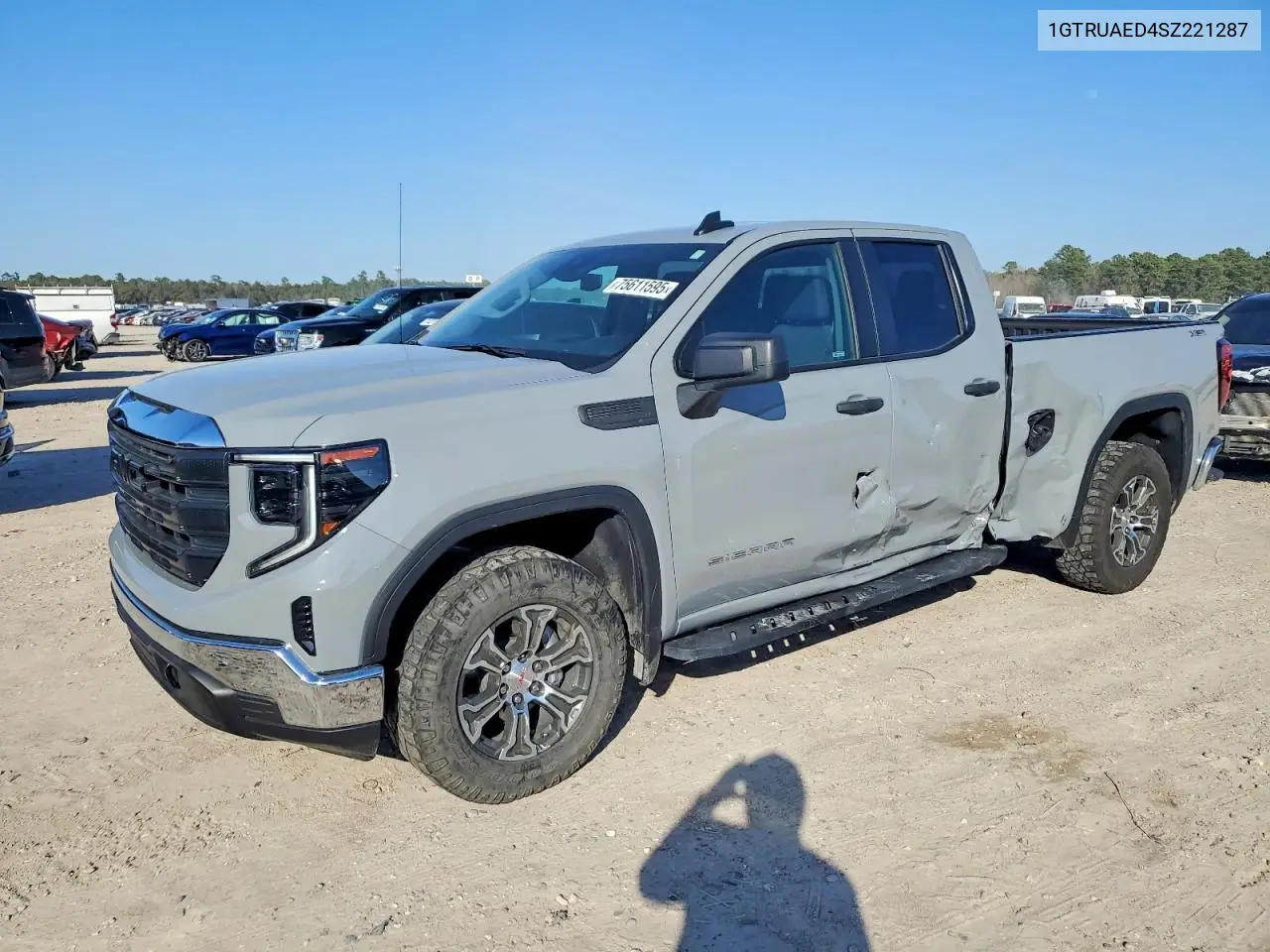 1GTRUAED4SZ221287 2025 GMC Sierra K1500