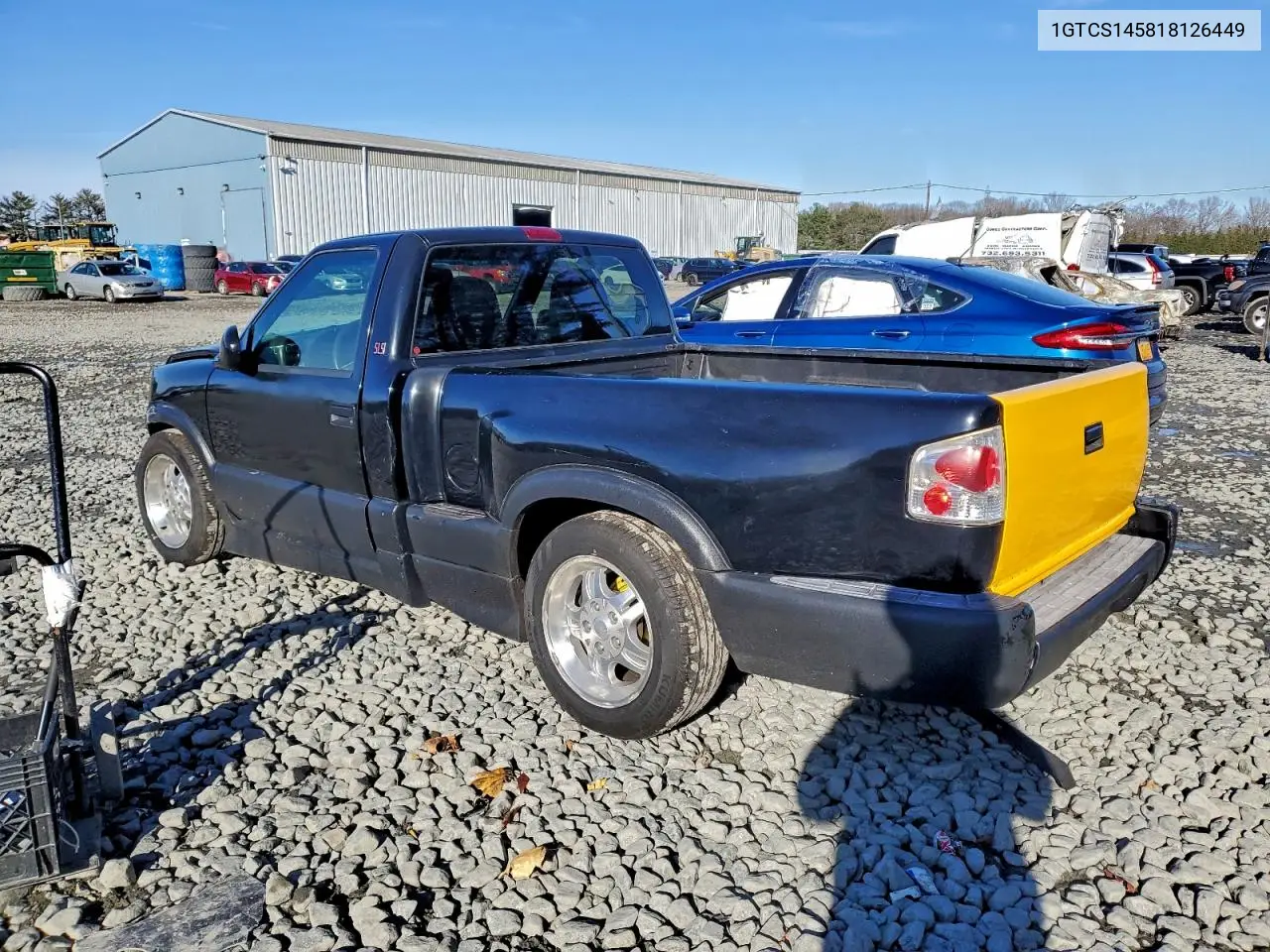 1GTCS145818126449 2001 GMC Sonoma