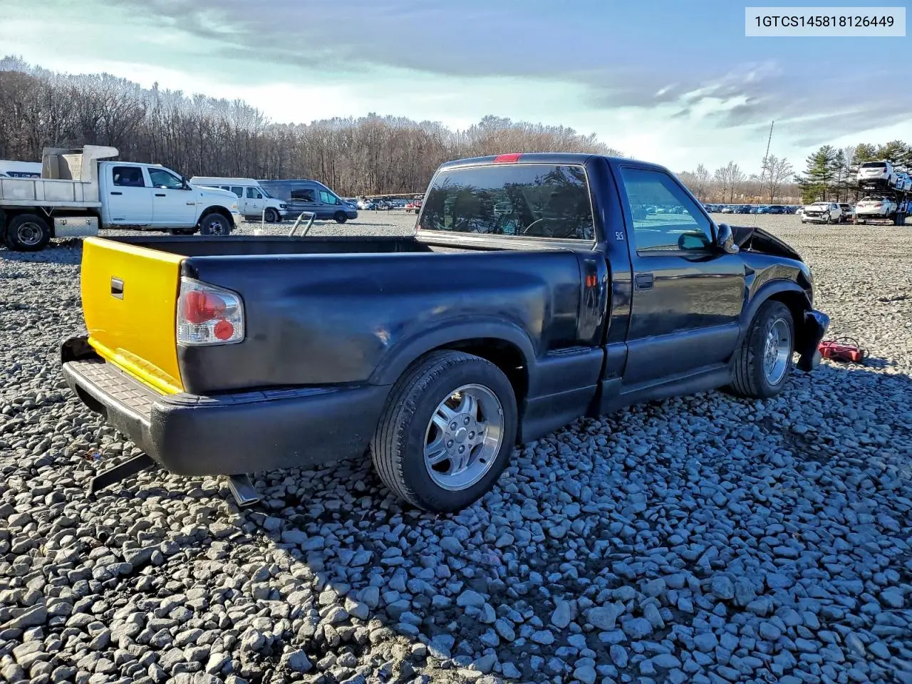 1GTCS145818126449 2001 GMC Sonoma