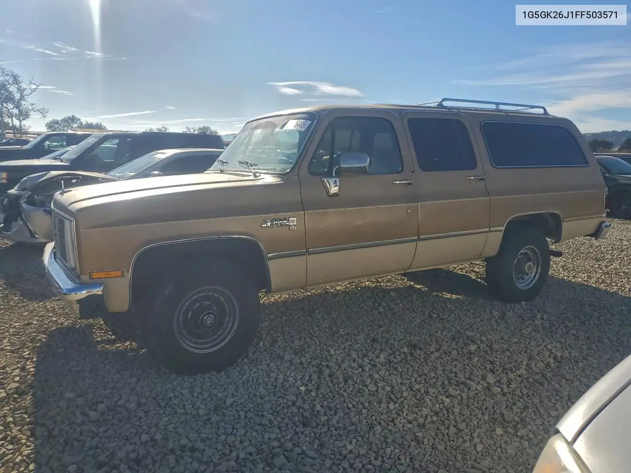 1G5GK26J1FF503571 1985 GMC Suburban K2500