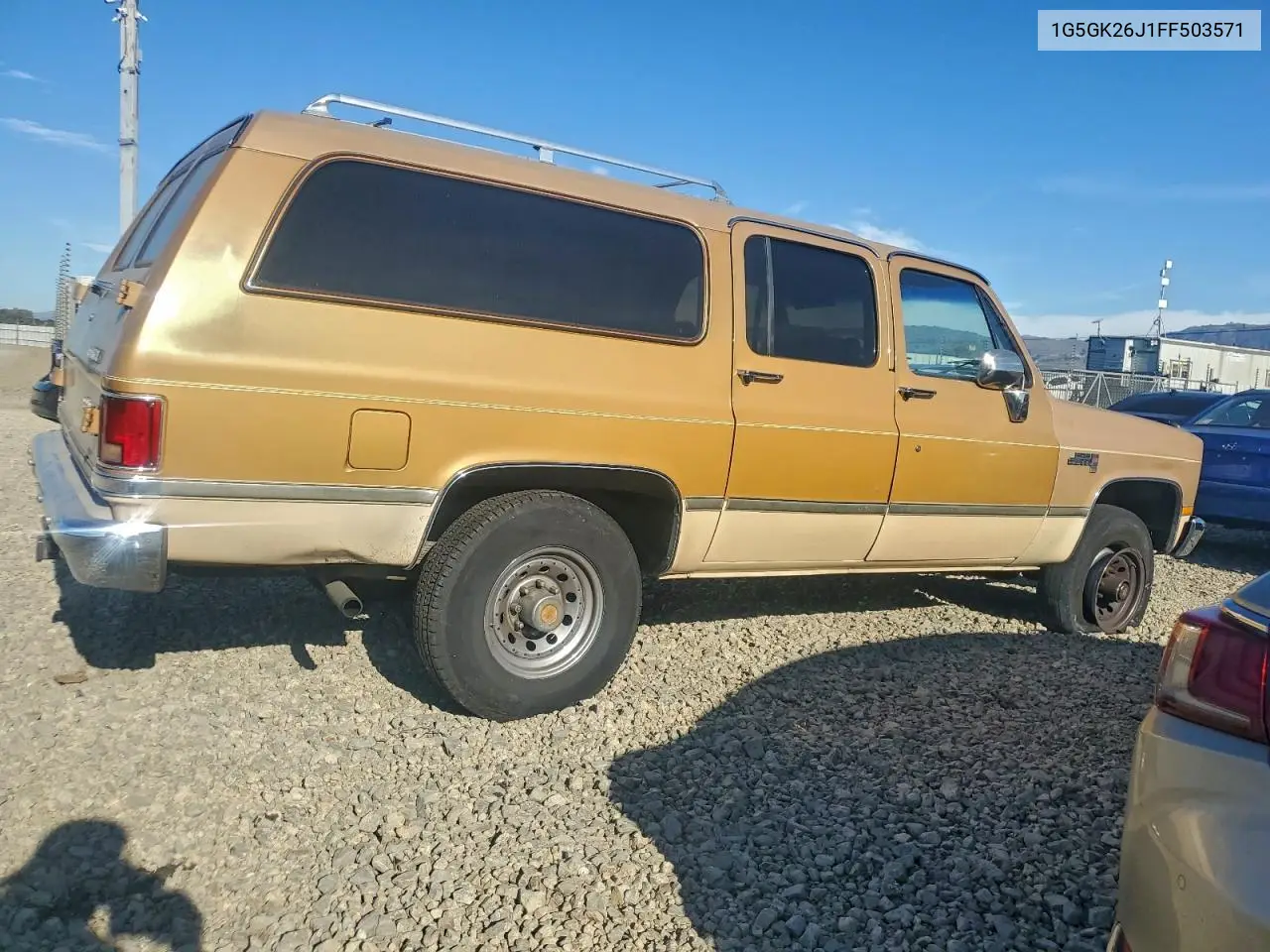 1G5GK26J1FF503571 1985 GMC Suburban K2500