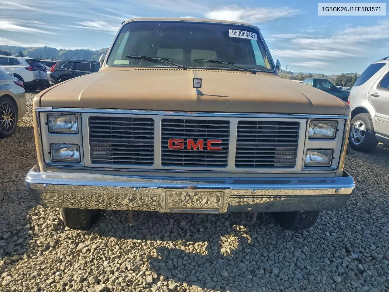 1G5GK26J1FF503571 1985 GMC Suburban K2500