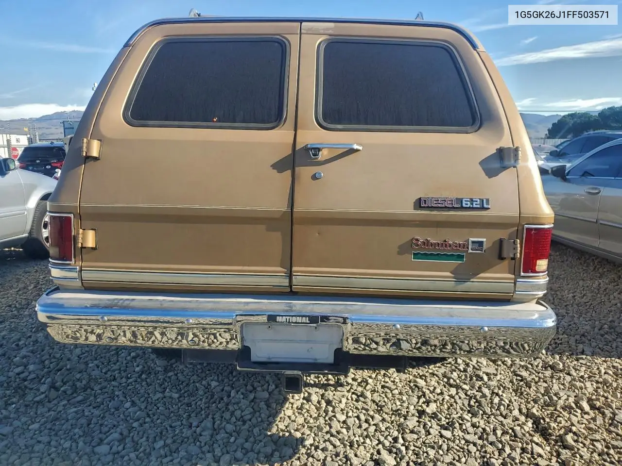 1G5GK26J1FF503571 1985 GMC Suburban K2500