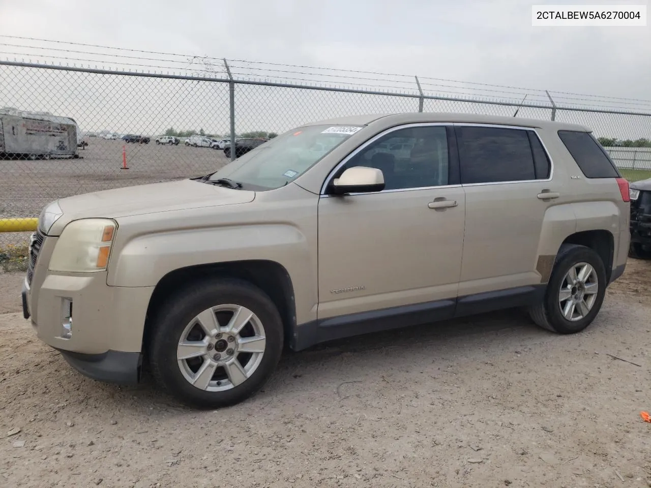 2010 GMC Terrain Sle VIN: 2CTALBEW5A6270004 Lot: 51205354