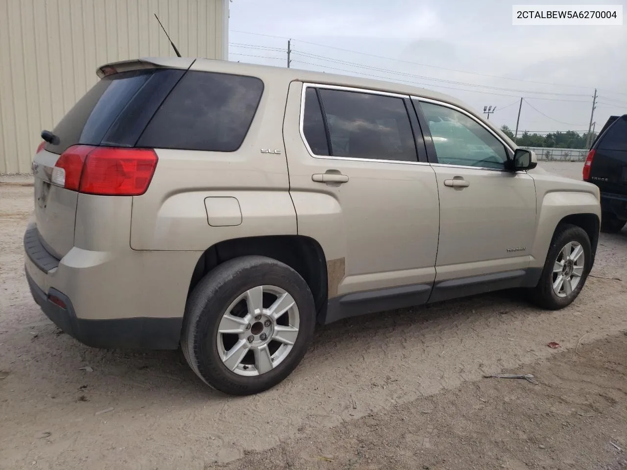 2010 GMC Terrain Sle VIN: 2CTALBEW5A6270004 Lot: 51205354