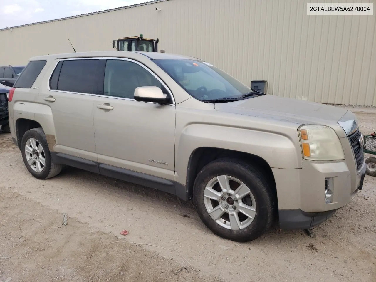 2CTALBEW5A6270004 2010 GMC Terrain Sle