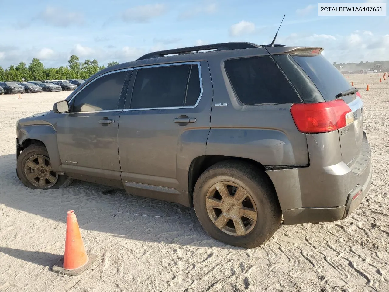 2010 GMC Terrain Sle VIN: 2CTALBEW1A6407651 Lot: 56702974