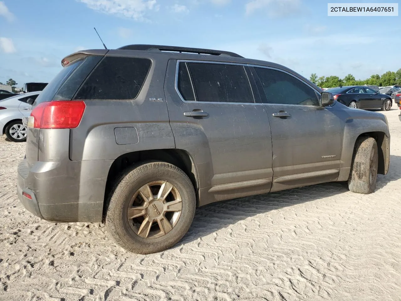 2010 GMC Terrain Sle VIN: 2CTALBEW1A6407651 Lot: 56702974