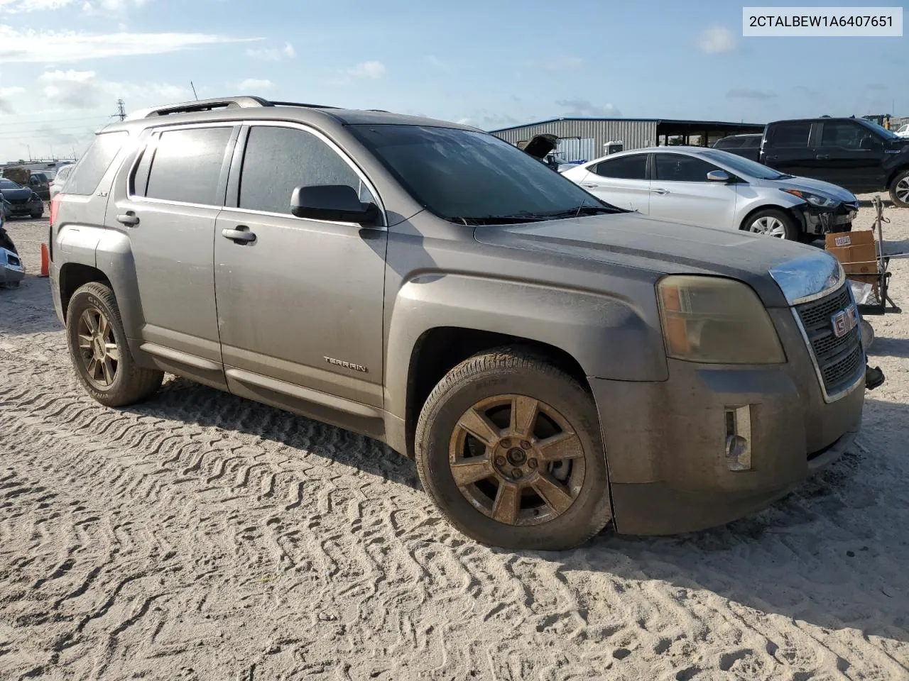 2010 GMC Terrain Sle VIN: 2CTALBEW1A6407651 Lot: 56702974