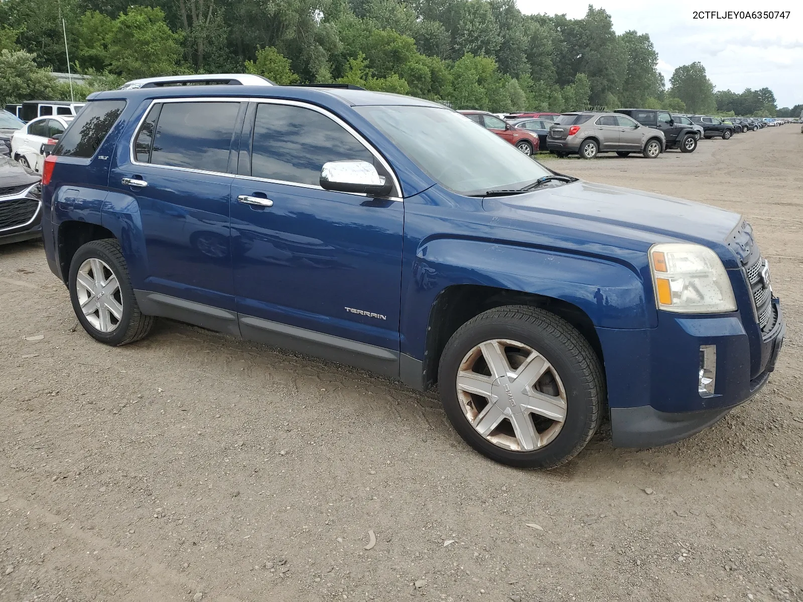 2CTFLJEY0A6350747 2010 GMC Terrain Slt