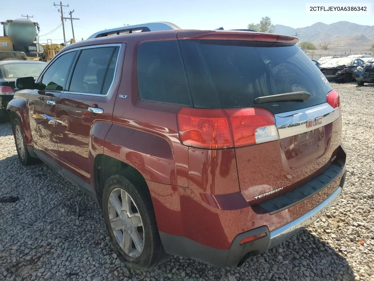 2CTFLJEY0A6386342 2010 GMC Terrain Slt