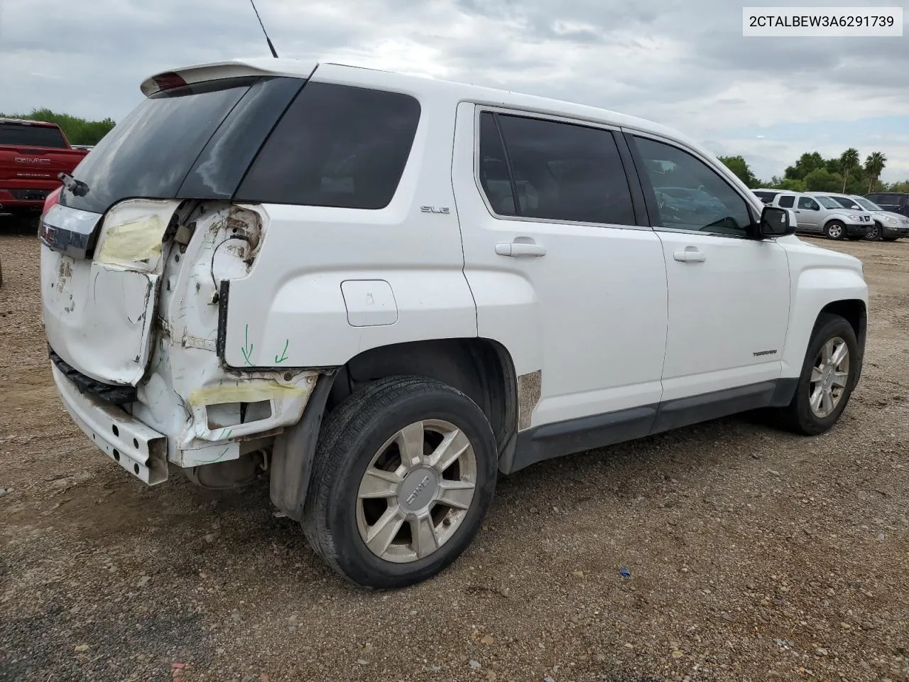 2010 GMC Terrain Sle VIN: 2CTALBEW3A6291739 Lot: 70285034