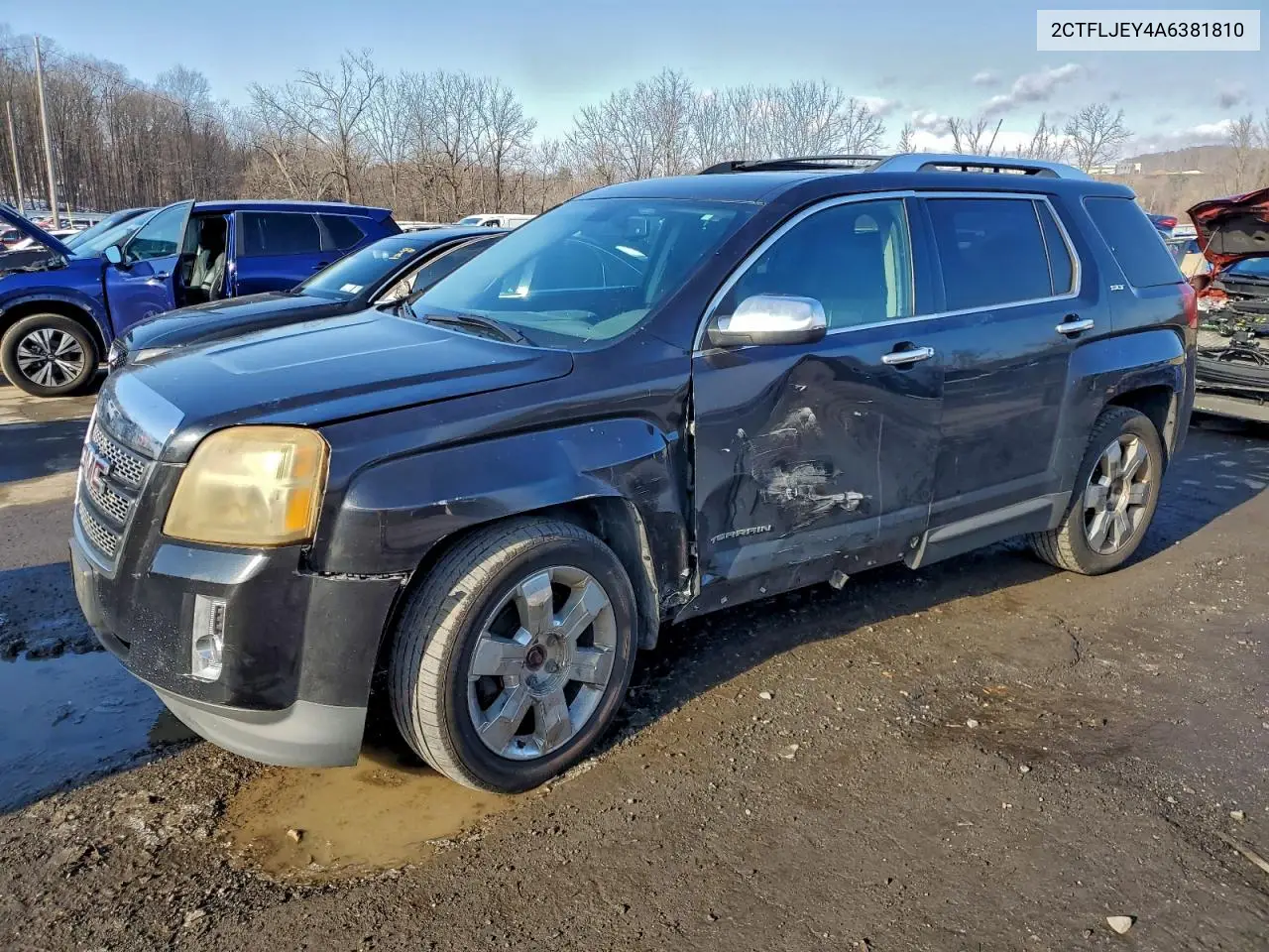 2CTFLJEY4A6381810 2010 GMC Terrain Slt