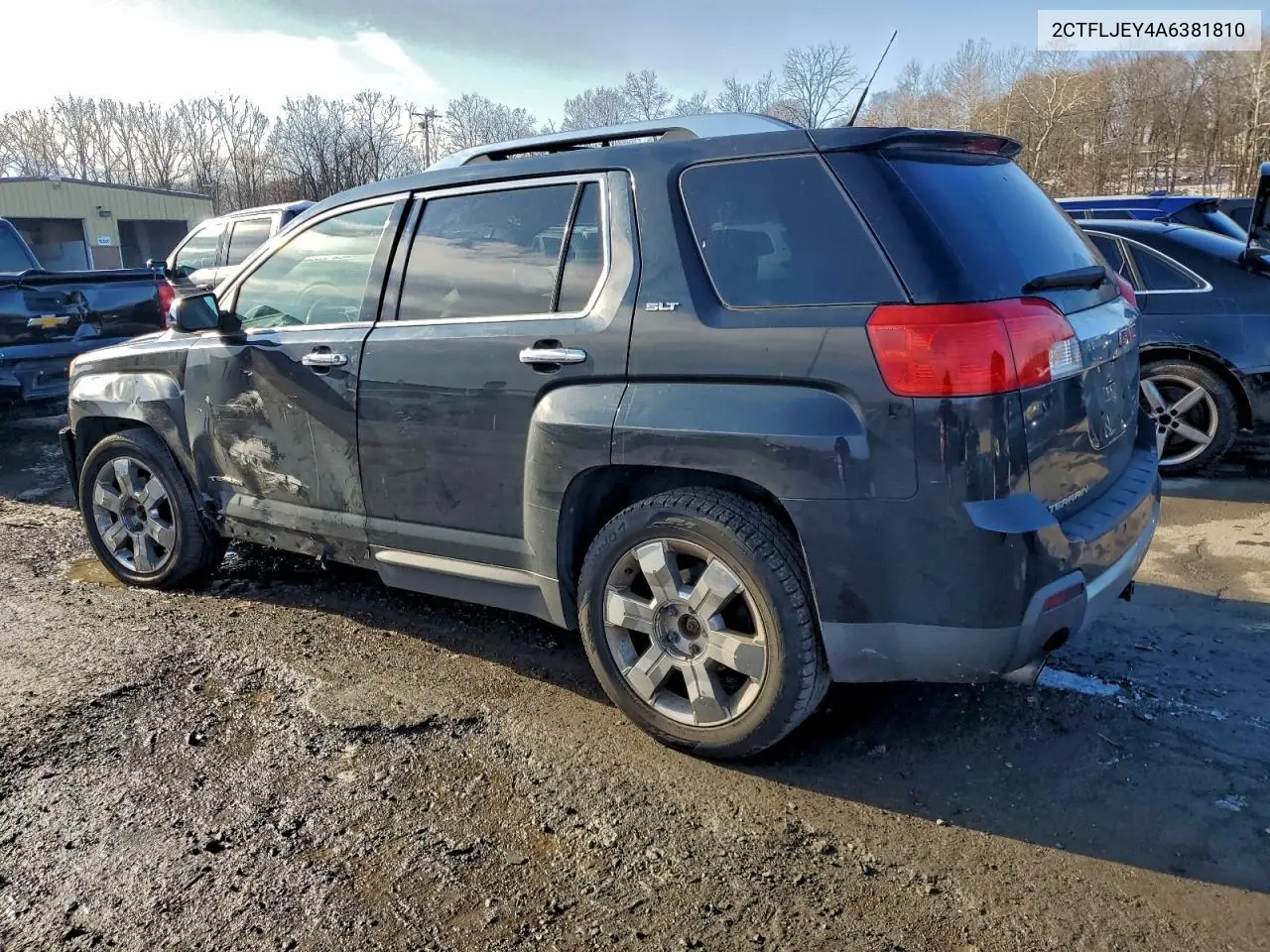 2CTFLJEY4A6381810 2010 GMC Terrain Slt