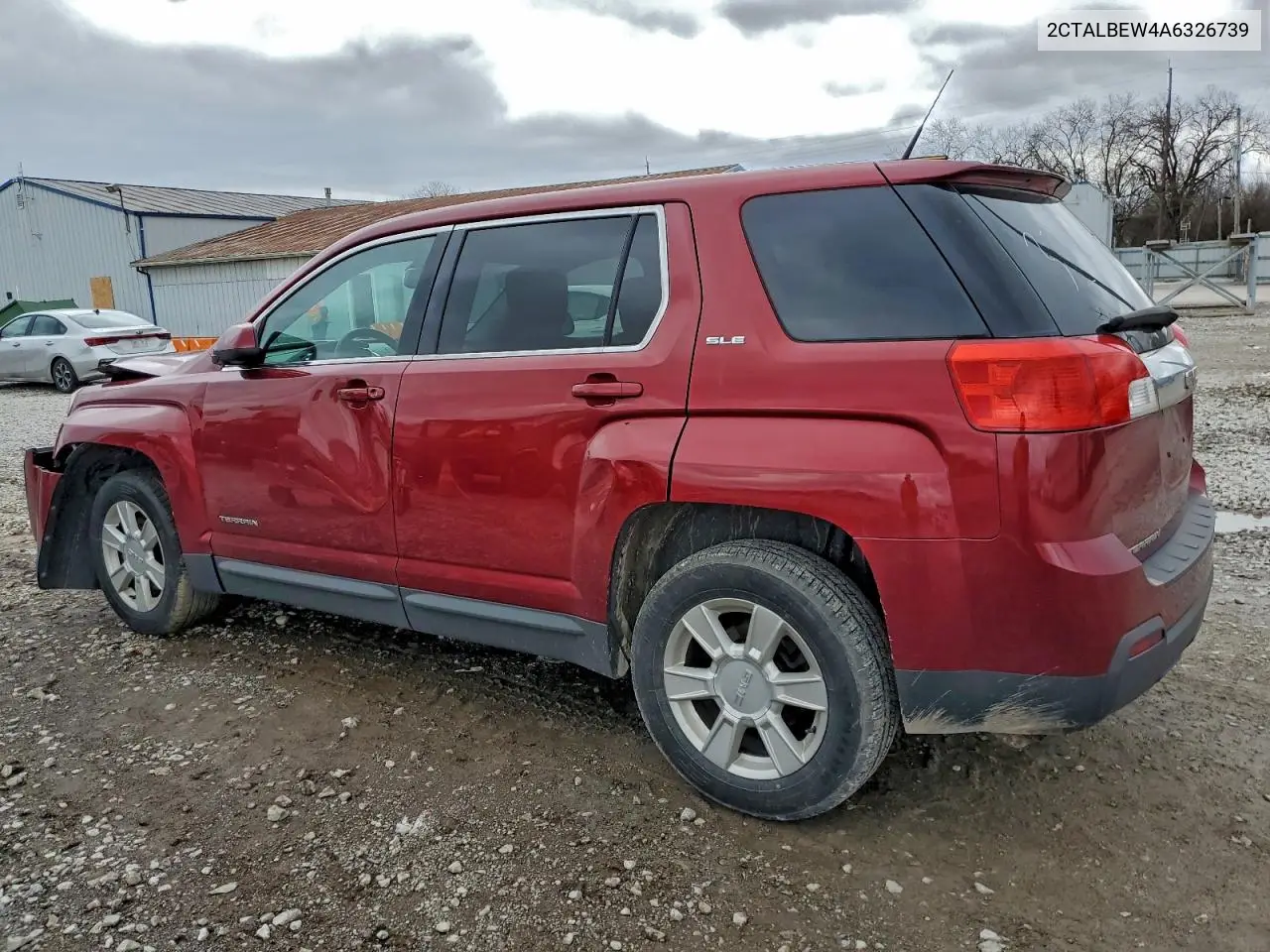 2CTALBEW4A6326739 2010 GMC Terrain Sle