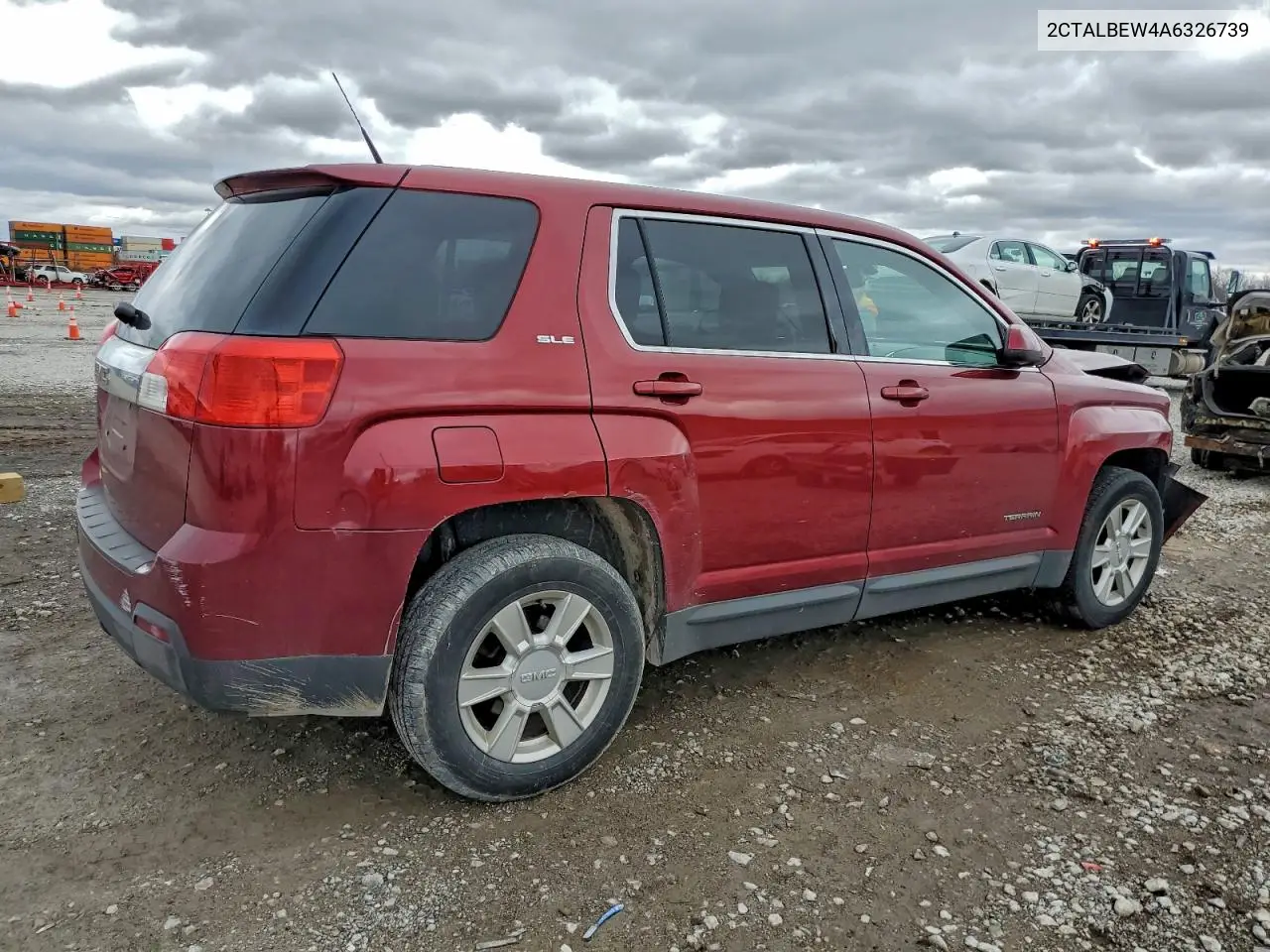 2CTALBEW4A6326739 2010 GMC Terrain Sle