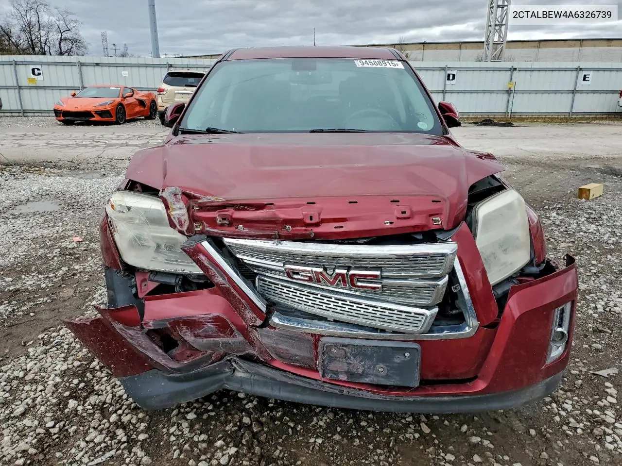 2CTALBEW4A6326739 2010 GMC Terrain Sle