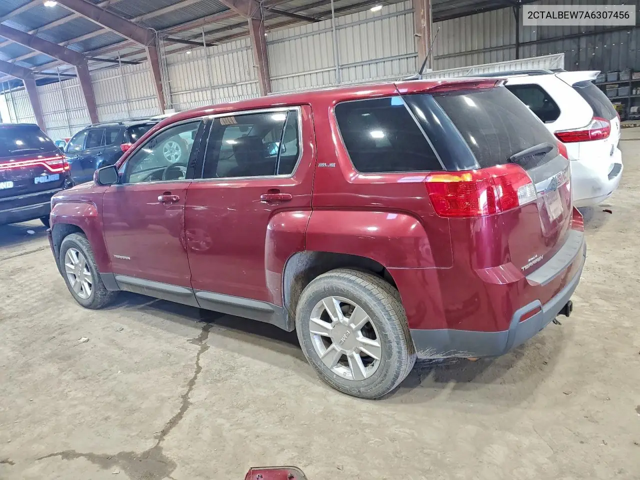 2CTALBEW7A6307456 2010 GMC Terrain Sle