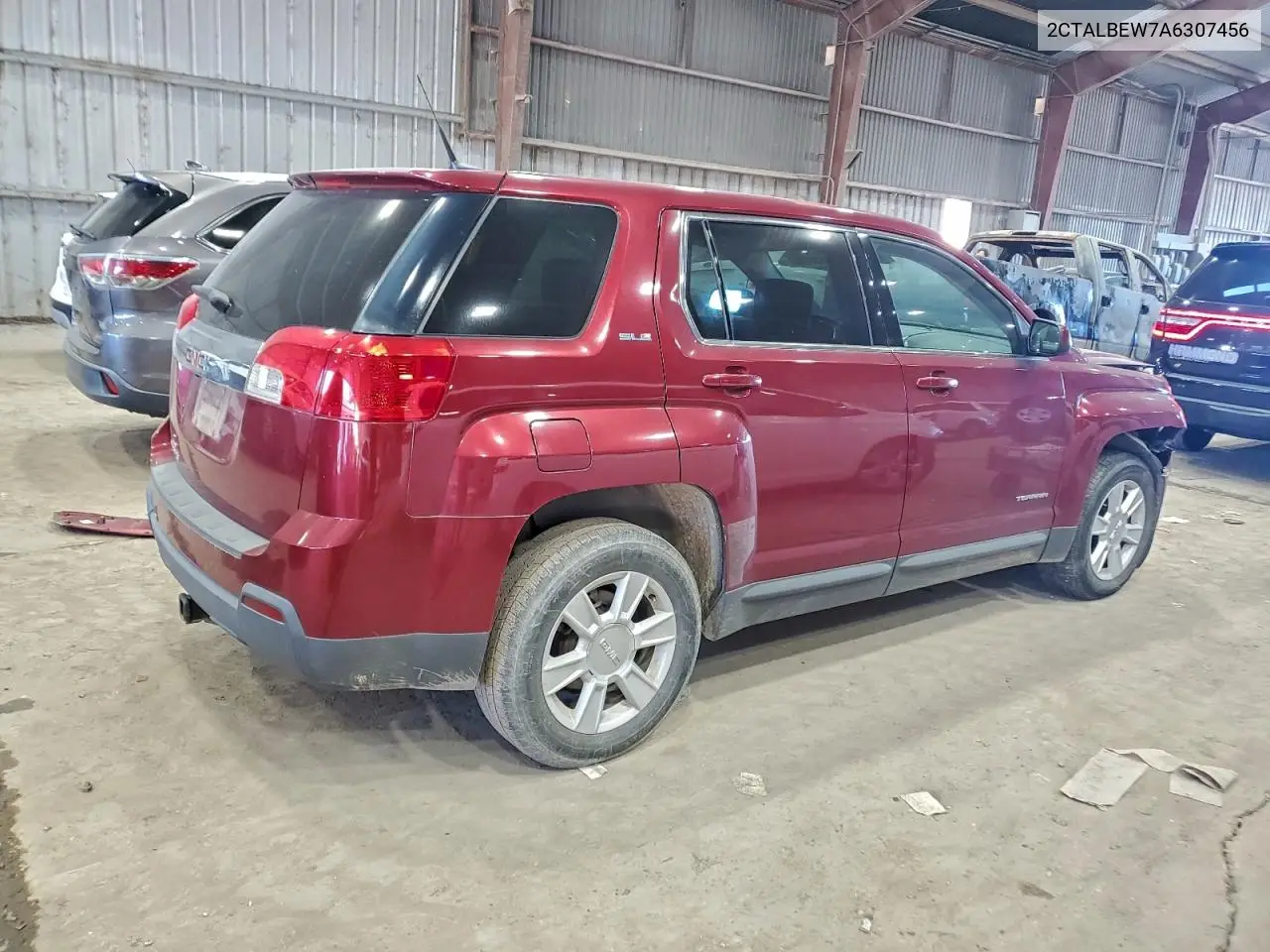 2CTALBEW7A6307456 2010 GMC Terrain Sle