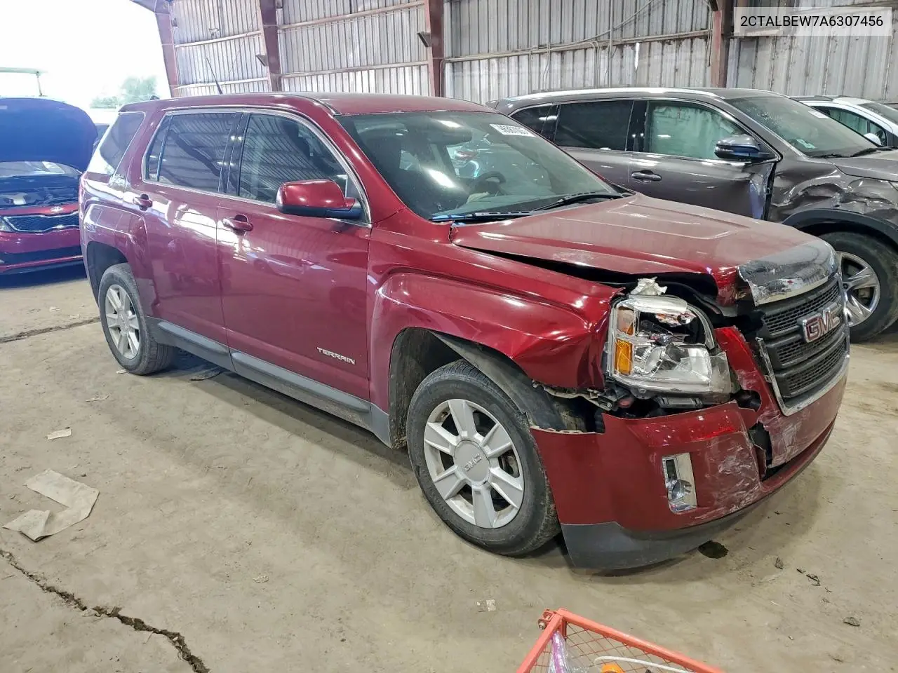 2CTALBEW7A6307456 2010 GMC Terrain Sle