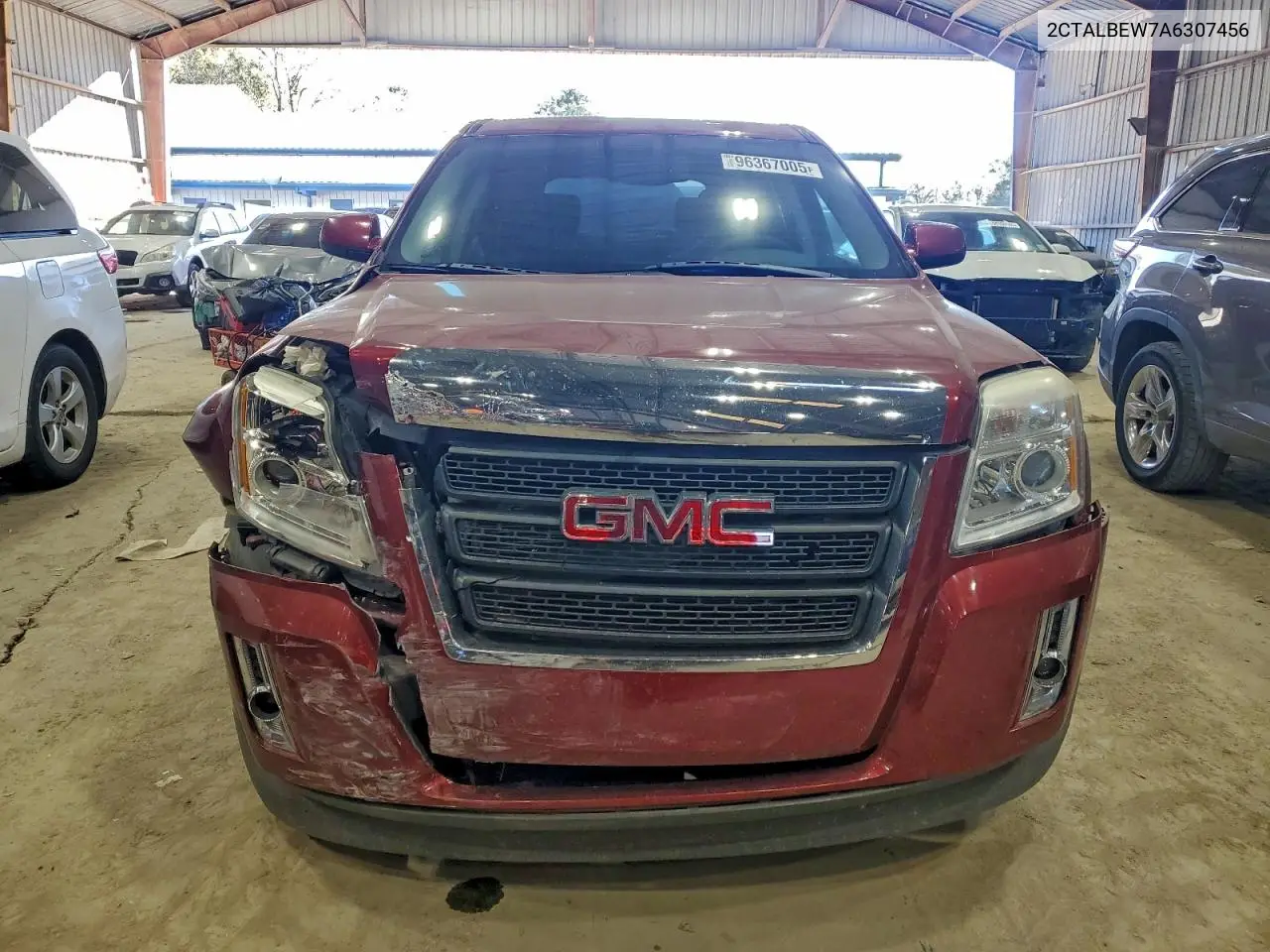 2CTALBEW7A6307456 2010 GMC Terrain Sle