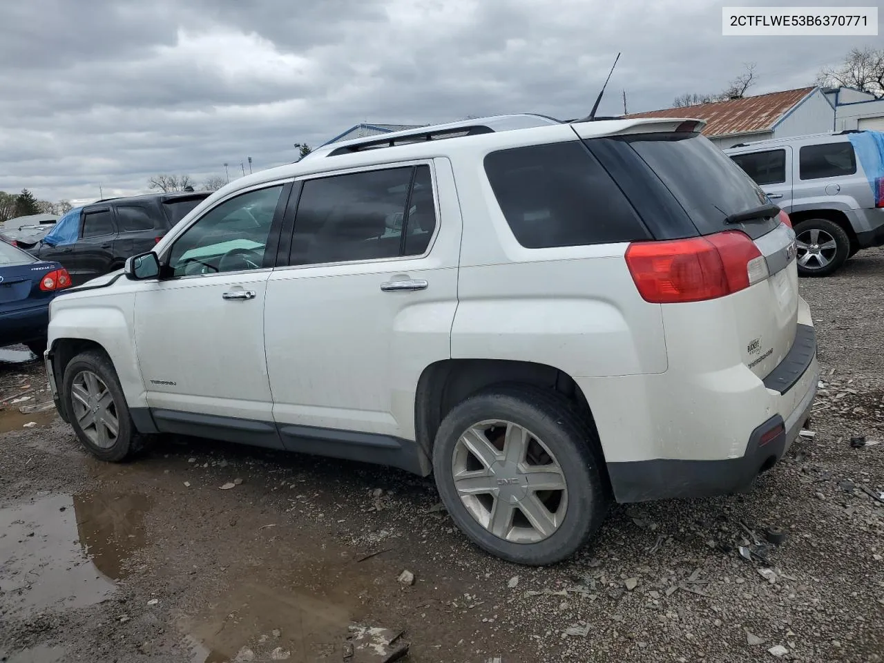 2011 GMC Terrain Slt VIN: 2CTFLWE53B6370771 Lot: 49142114