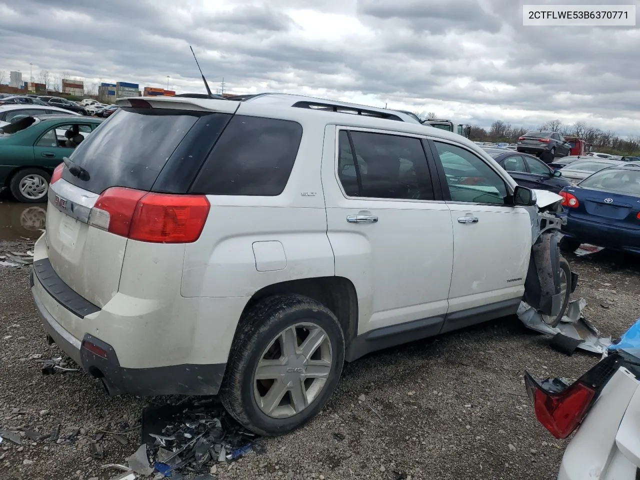 2011 GMC Terrain Slt VIN: 2CTFLWE53B6370771 Lot: 49142114