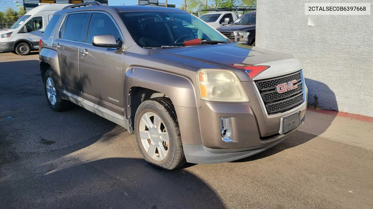 2011 GMC Terrain Sle VIN: 2CTALSEC0B6397668 Lot: 56703274