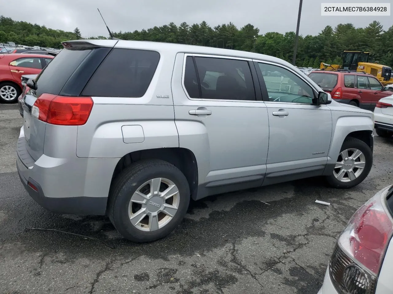 2011 GMC Terrain Sle VIN: 2CTALMEC7B6384928 Lot: 57164474