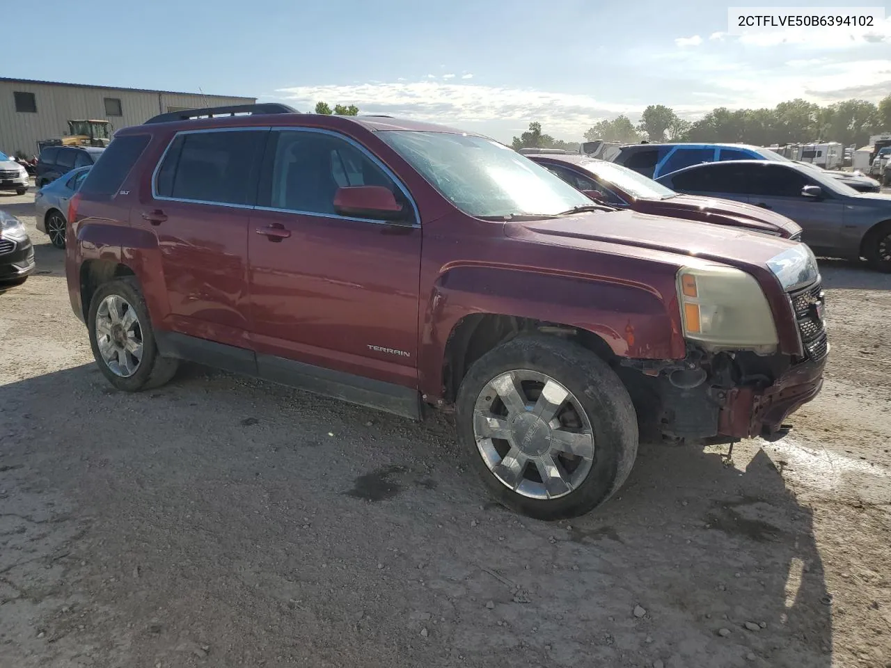 2011 GMC Terrain Slt VIN: 2CTFLVE50B6394102 Lot: 57667134