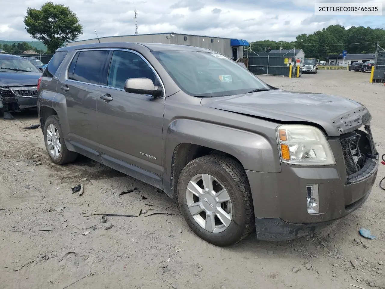 2011 GMC Terrain Sle VIN: 2CTFLREC0B6466535 Lot: 57865804