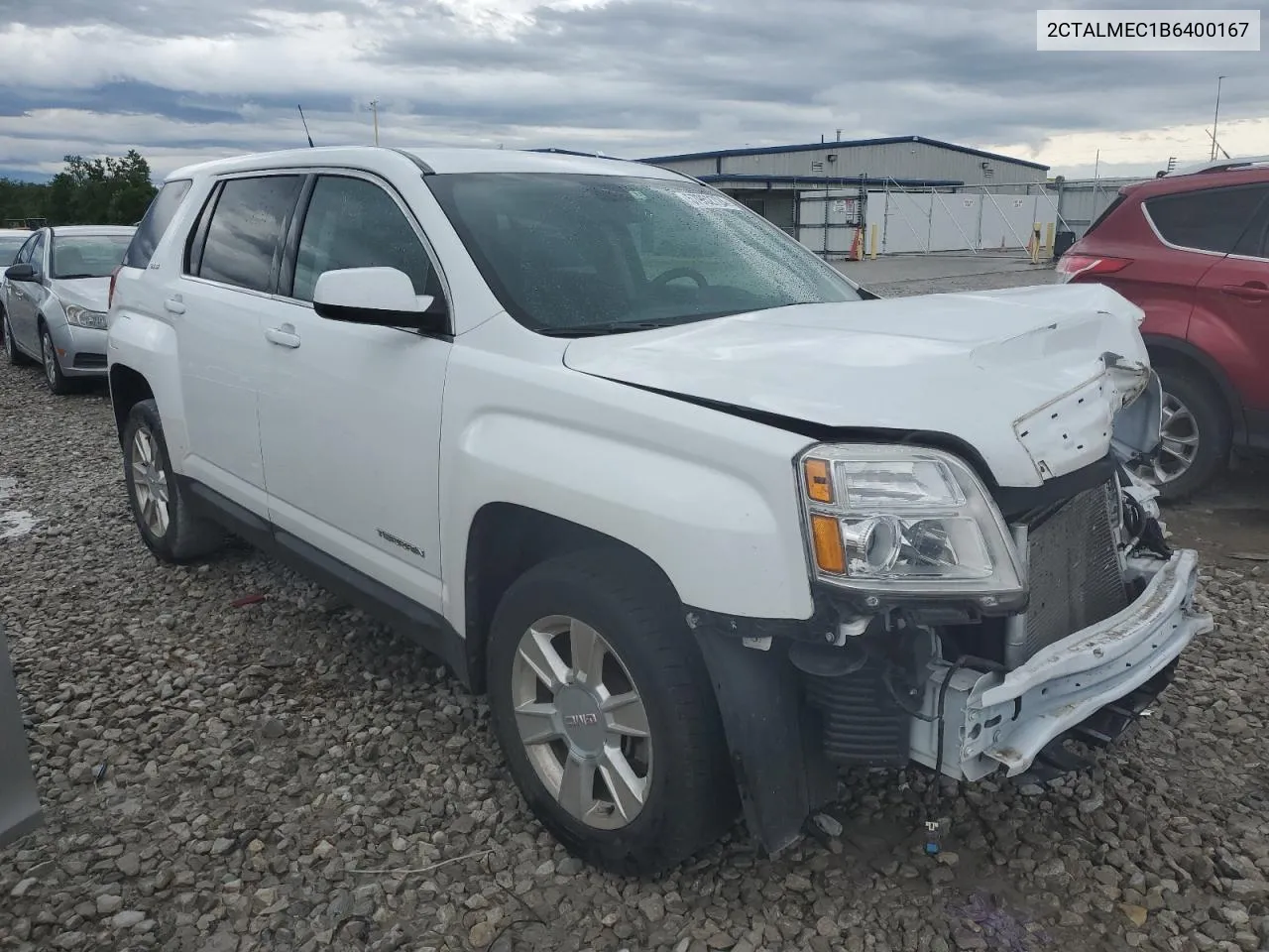 2011 GMC Terrain Sle VIN: 2CTALMEC1B6400167 Lot: 57952724