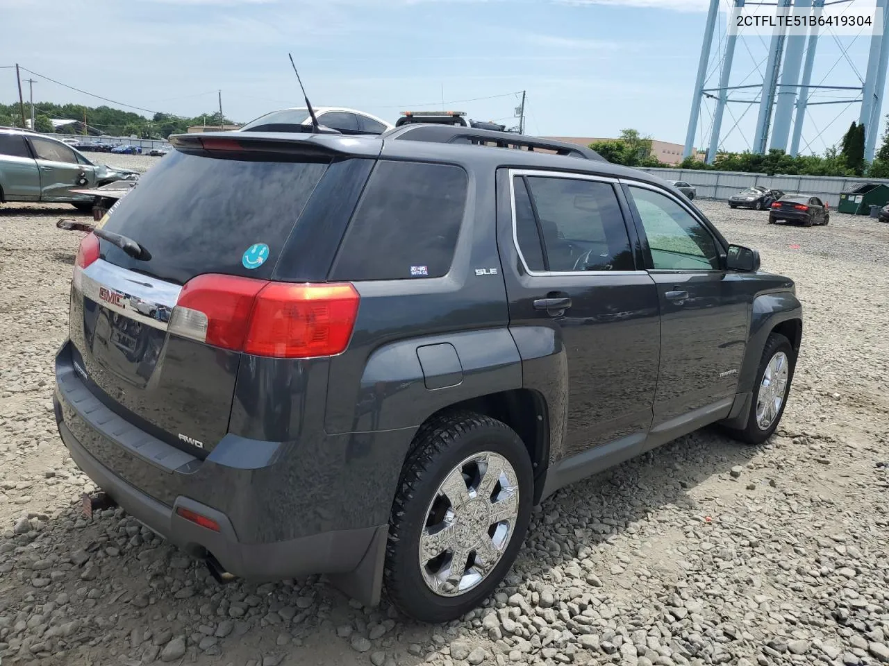 2011 GMC Terrain Sle VIN: 2CTFLTE51B6419304 Lot: 60158944