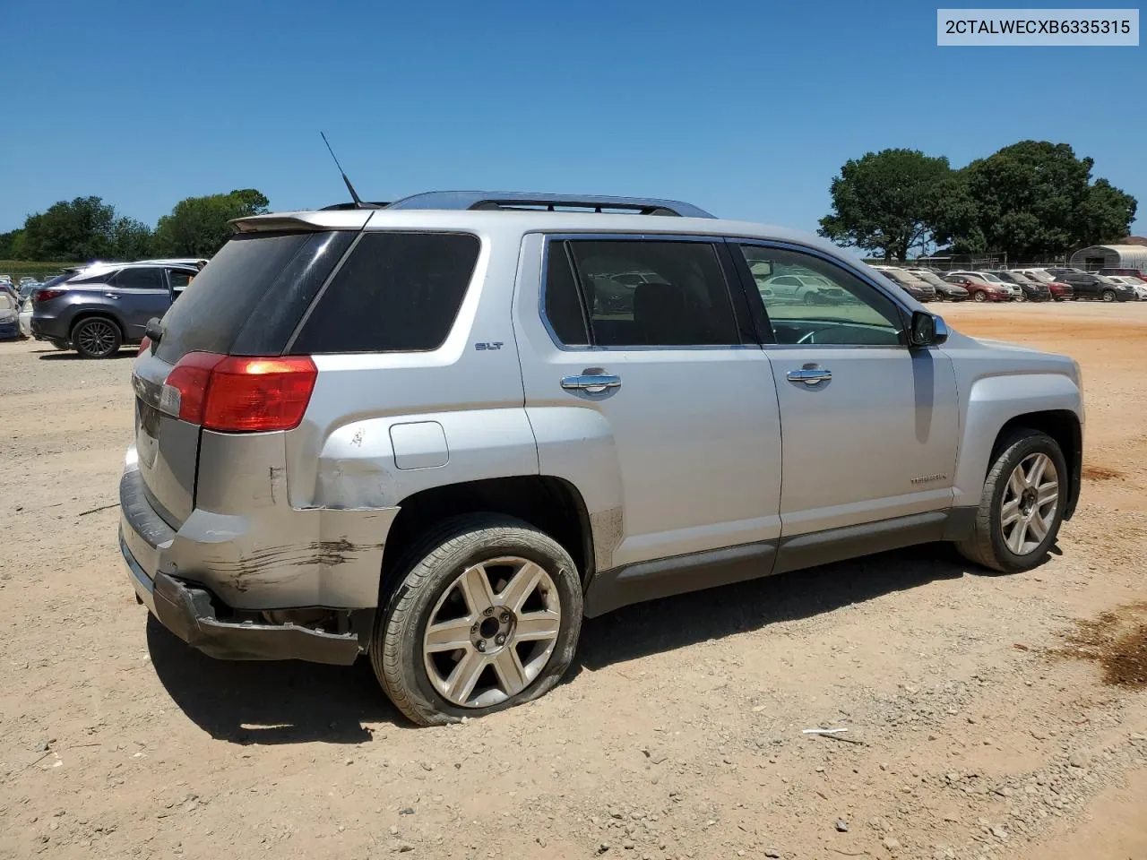 2011 GMC Terrain Slt VIN: 2CTALWECXB6335315 Lot: 60297214