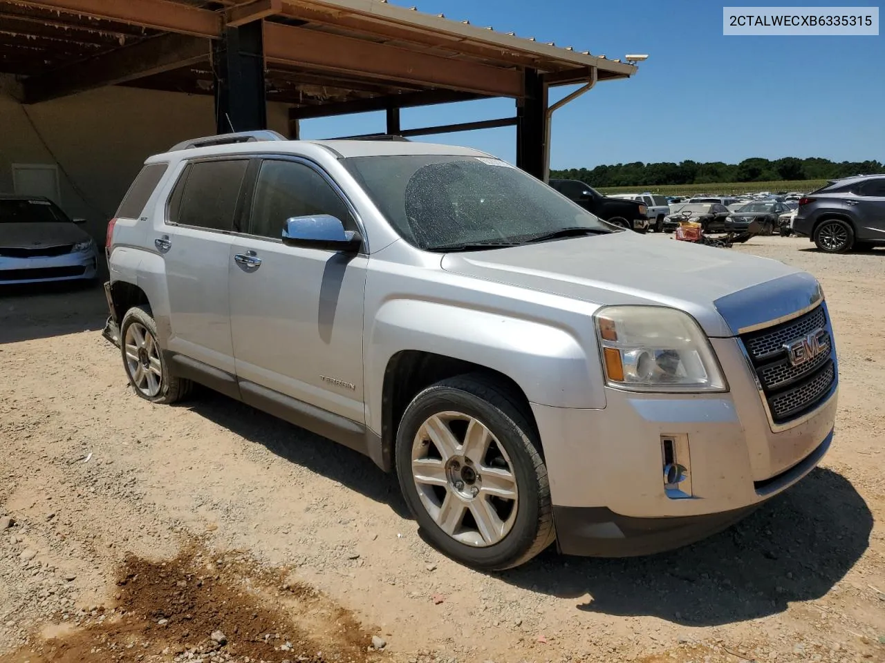 2011 GMC Terrain Slt VIN: 2CTALWECXB6335315 Lot: 60297214