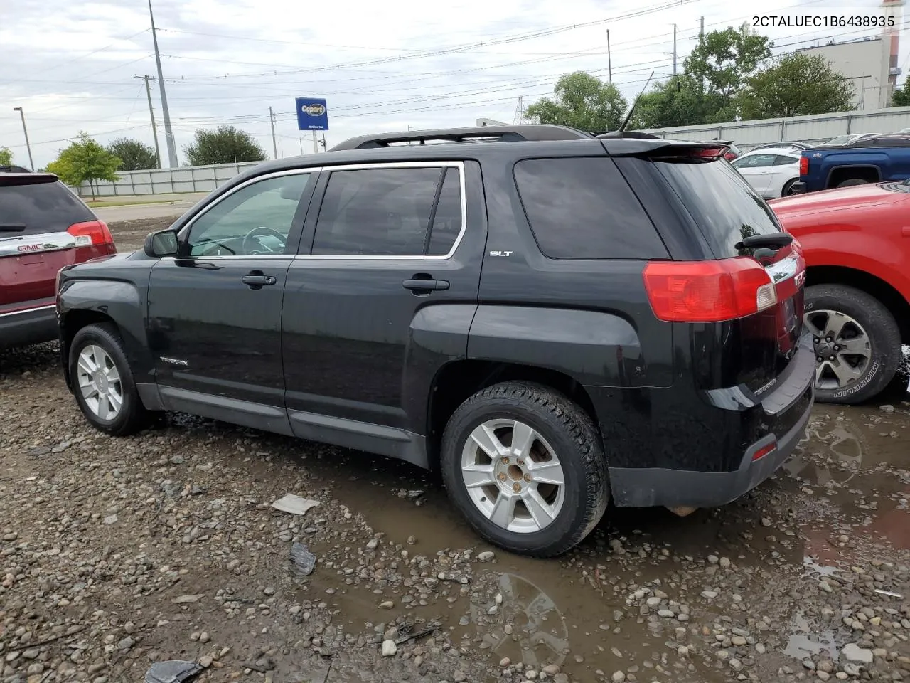 2011 GMC Terrain Slt VIN: 2CTALUEC1B6438935 Lot: 60502164