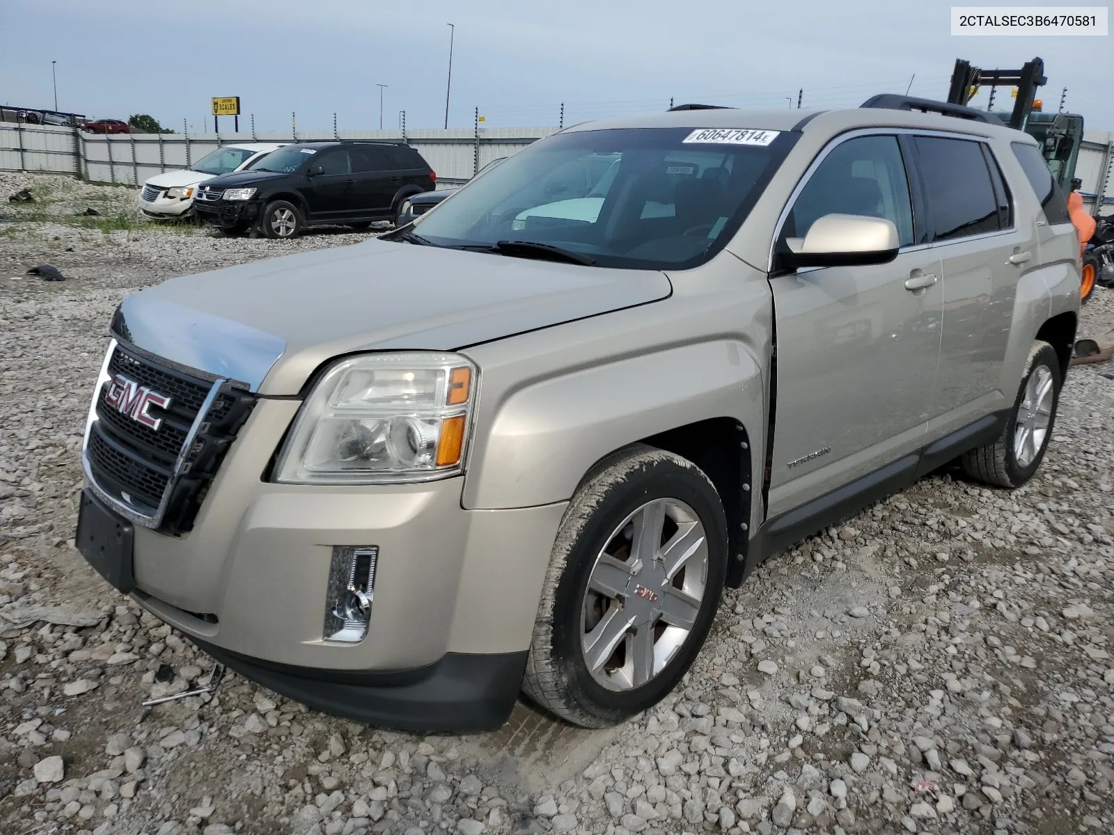 2011 GMC Terrain Sle VIN: 2CTALSEC3B6470581 Lot: 60647814