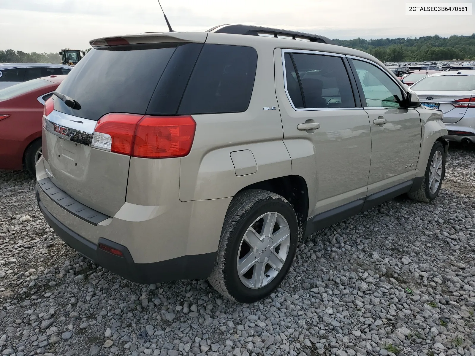 2011 GMC Terrain Sle VIN: 2CTALSEC3B6470581 Lot: 60647814