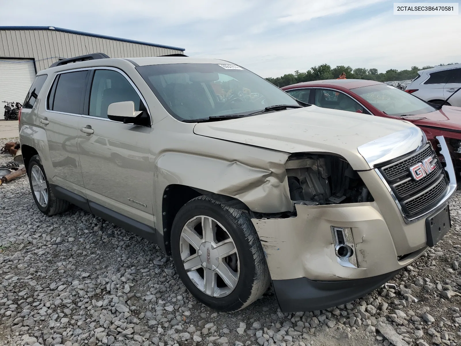 2011 GMC Terrain Sle VIN: 2CTALSEC3B6470581 Lot: 60647814