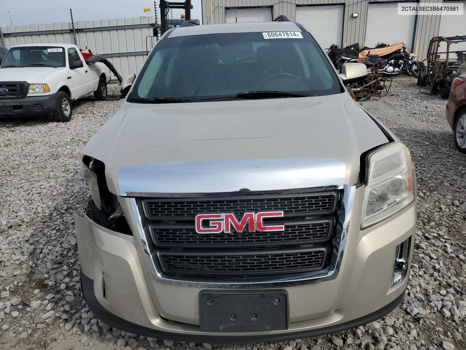 2011 GMC Terrain Sle VIN: 2CTALSEC3B6470581 Lot: 60647814